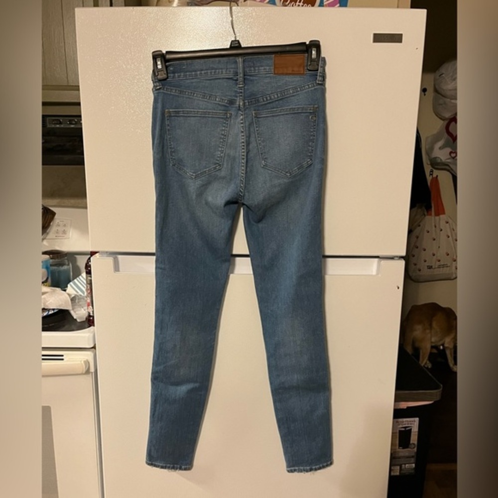 Madewell Jeans Womens 26 Blue Denim High Rise No Tag See Measurements - Picture 2 of 9